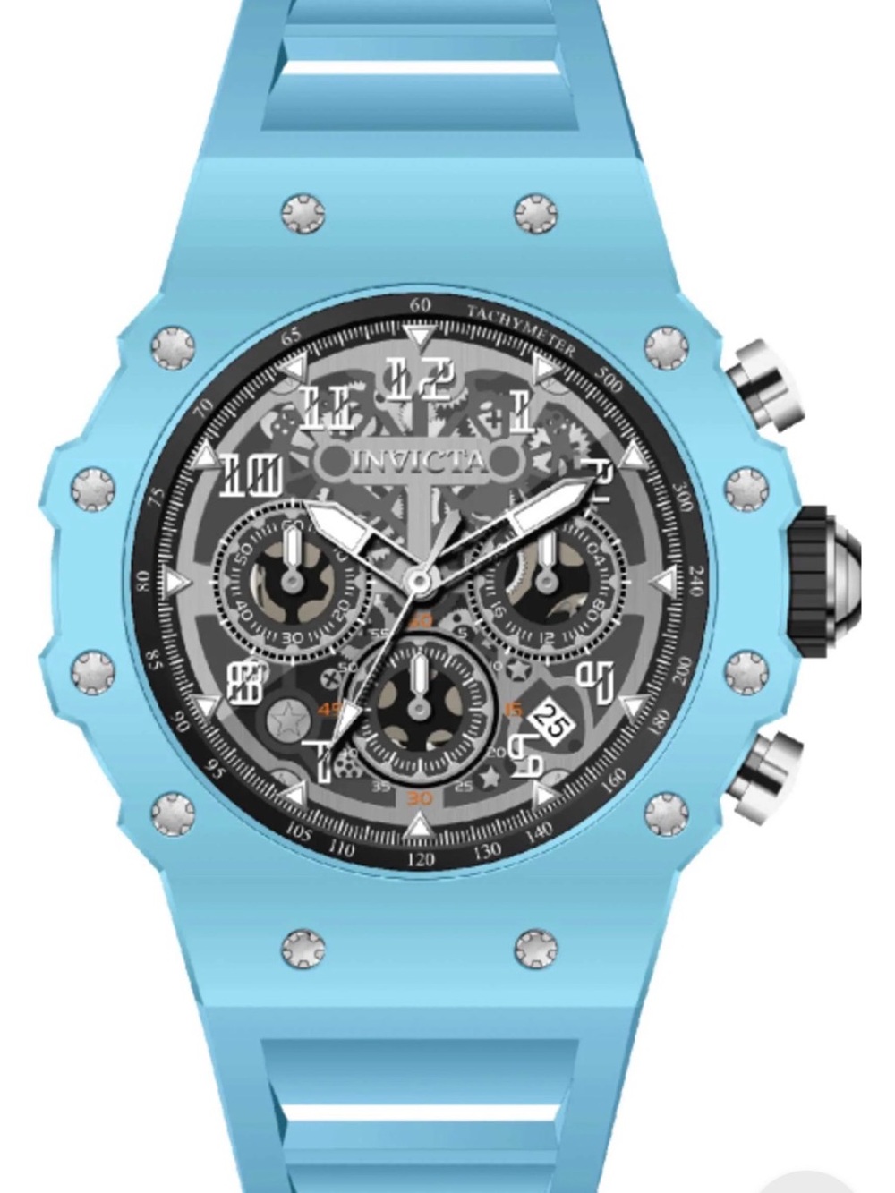 Invicta Racing Vaulthan Men's Watch - 44mm. White (69673)